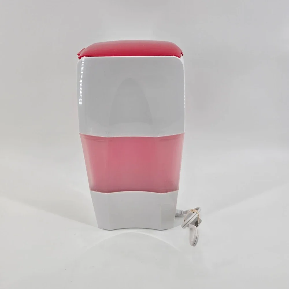 Mr. Coffee Iced Tea Maker TM75RS Brew Strength Selector White Red 3 Quart